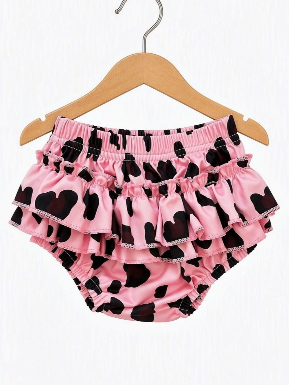 10/$15 Pink & Black Ruffle Bloomers